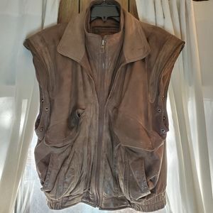 Men leather  bombers jacket